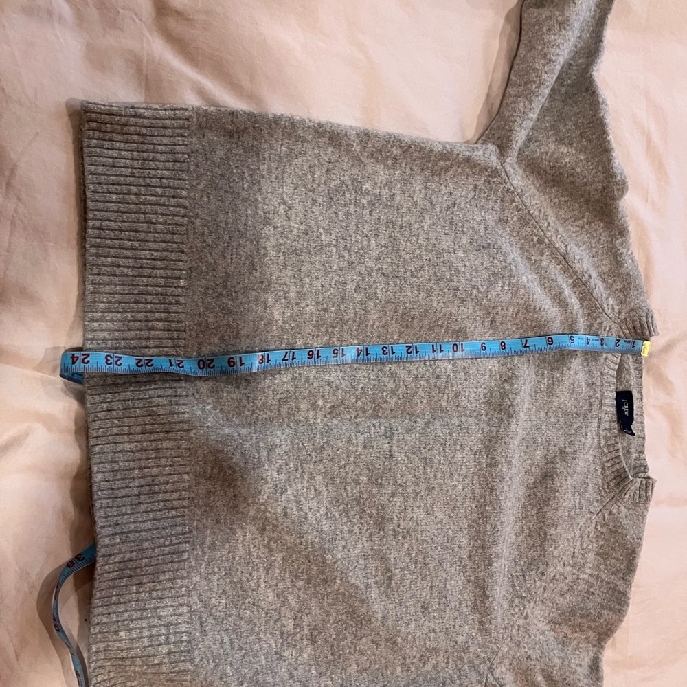 J. Crew Gray Crewneck Sweater